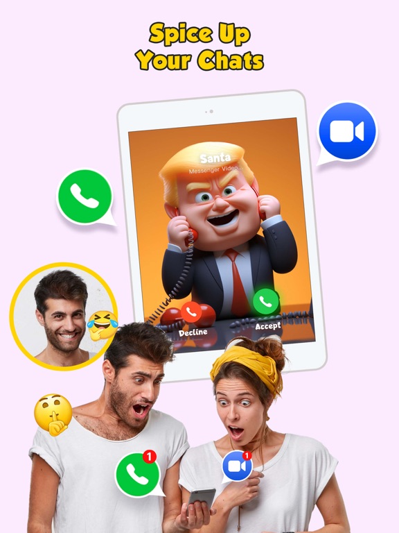 Funny Prank Sounds Video Calls screenshot 6