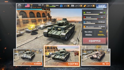 Furious Tank: War of Worlds screenshot 1