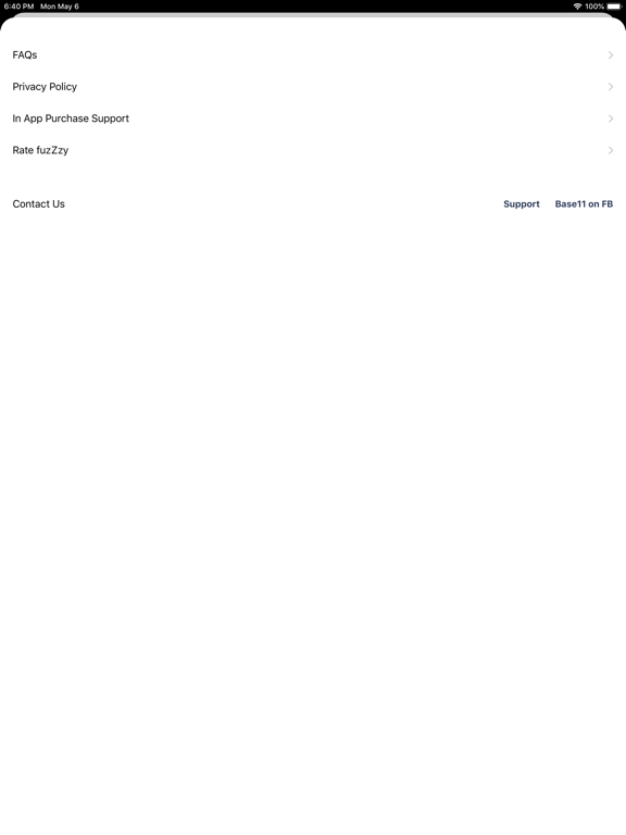 fuzZzy - white noise for sleep screenshot 1