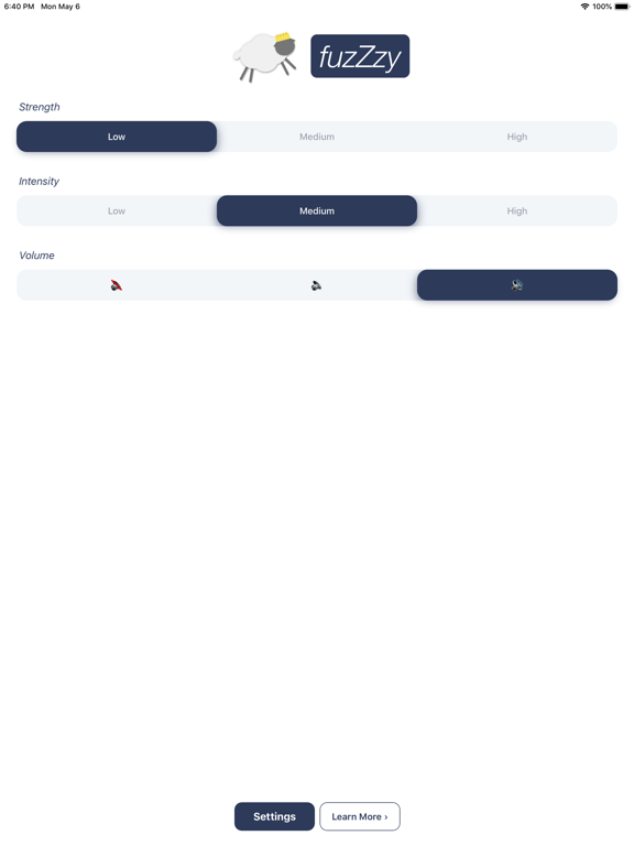 fuzZzy - white noise for sleep screenshot 2