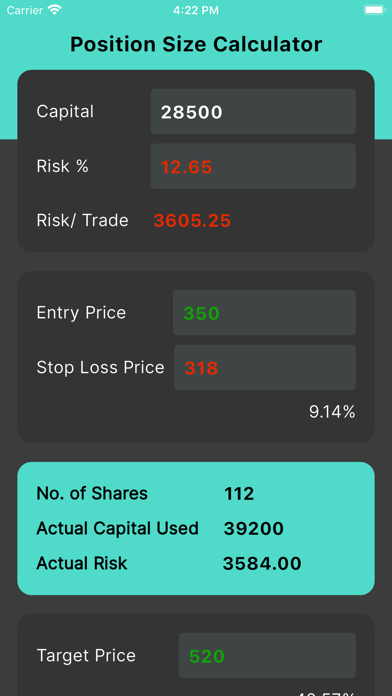 FX - Position Size Calculator screenshot 2