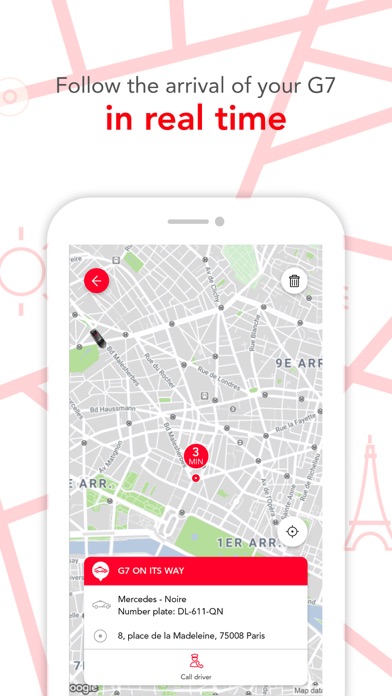 G7 TAXI - Book a taxi screenshot 1