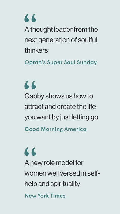 Gabby - Coaching & Meditation screenshot 1