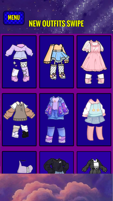 Gacha Glitch Neon Outfits screenshot 1