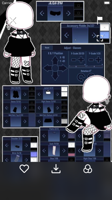 Gacha Outfit Ideas Life 4K screenshot 5