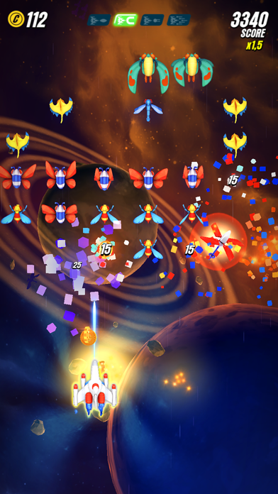 Galaga Wars+ screenshot 1