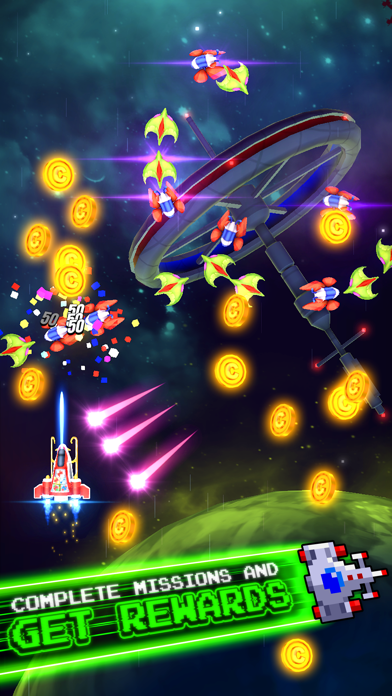 Galaga Wars+ screenshot 2