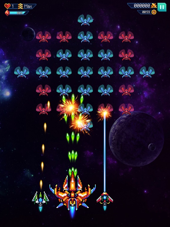Galaxiga: Classic Arcade Game screenshot 5