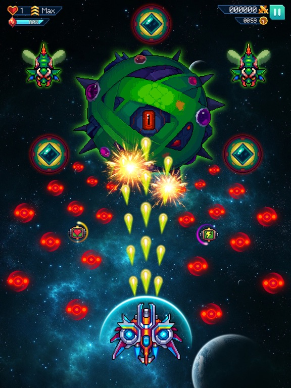 Galaxiga: Classic Arcade Game screenshot 2