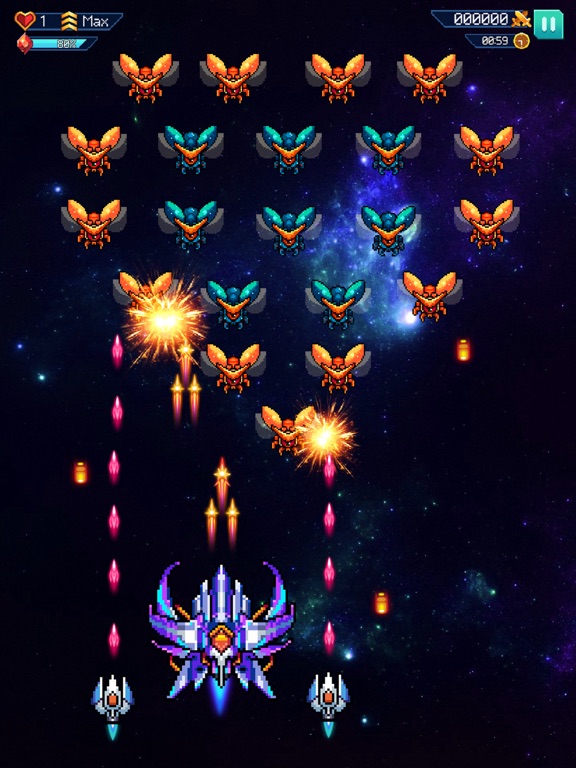 Galaxiga: Classic Arcade Game screenshot 4