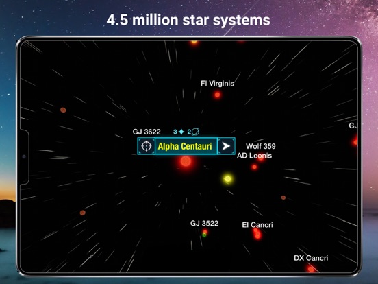 Galaxy Map - Stars and Planets screenshot 3