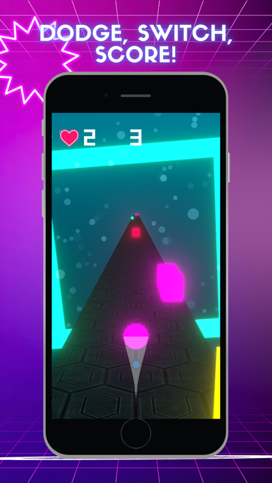 Galaxy Rush Neon screenshot 2