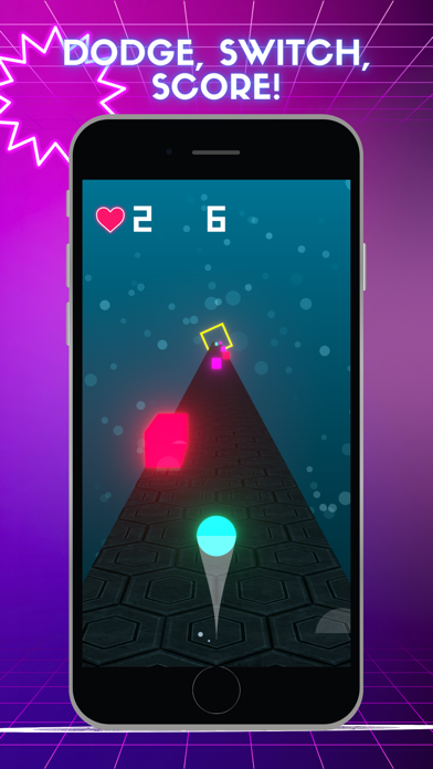 Galaxy Rush Neon screenshot 1