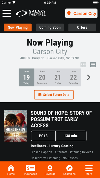 Galaxy Theatres screenshot 3
