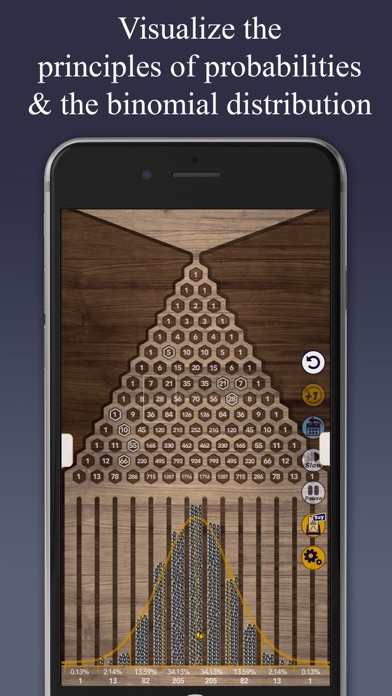 Galton Board App screenshot 4