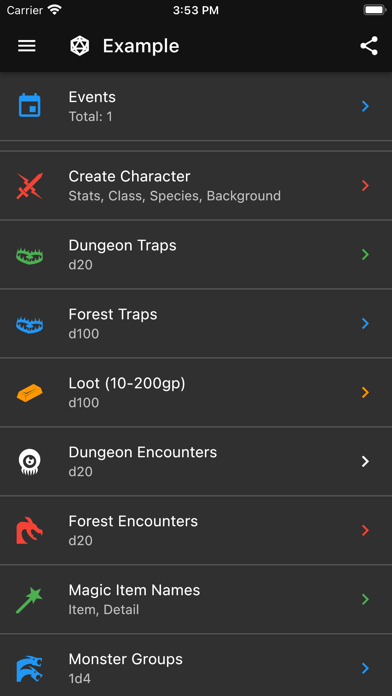 Game Master Helper screenshot 3