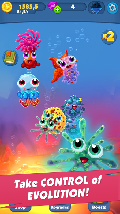 Game of Evolution: Merge Life screenshot 2