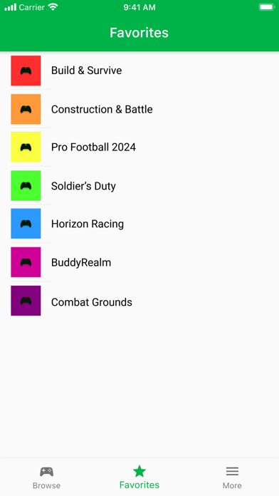 Game Pass list for Xbox XCloud screenshot 1