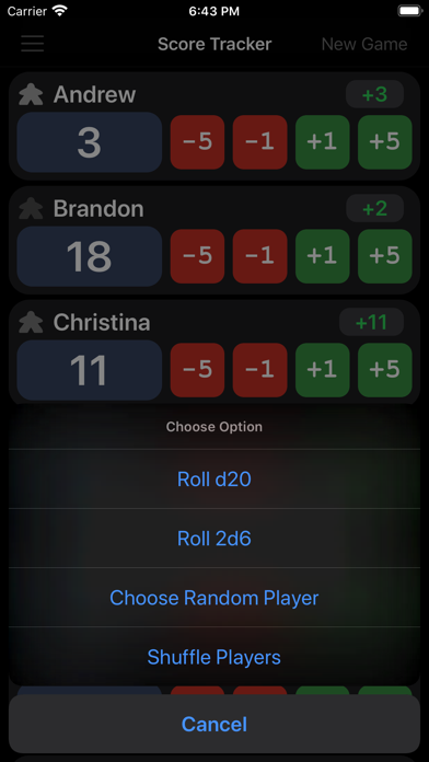 Game Score Tracker screenshot 2