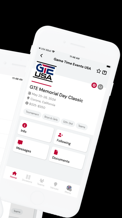 Game Time Events USA screenshot 2