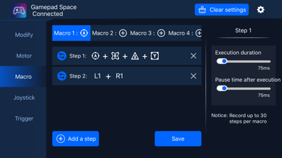 Gamepad Space screenshot 3