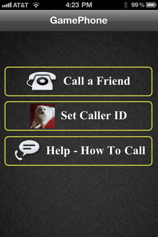 GamePhone - Free voice calls and text chat for Game Center screenshot 4