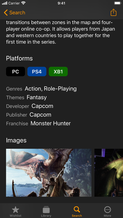 Gamer - Manage Your Games screenshot 2