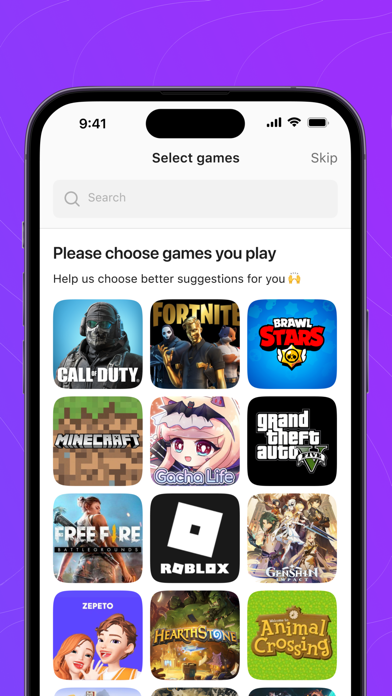 Gameram: Find gaming teammates screenshot 2