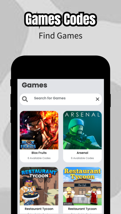 Games Codes For Roblox screenshot 4