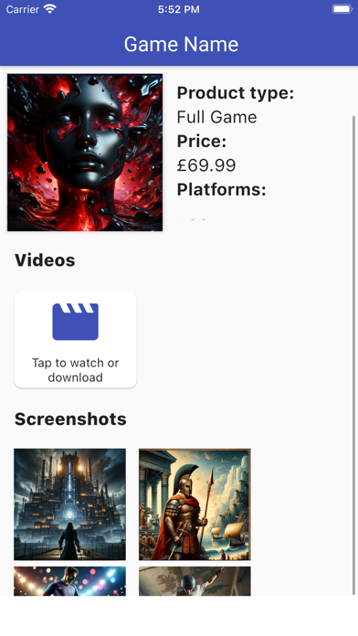 Games List Pro for PS5, PS Now screenshot 2