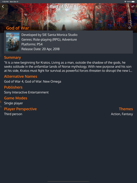Games Tracker screenshot 1
