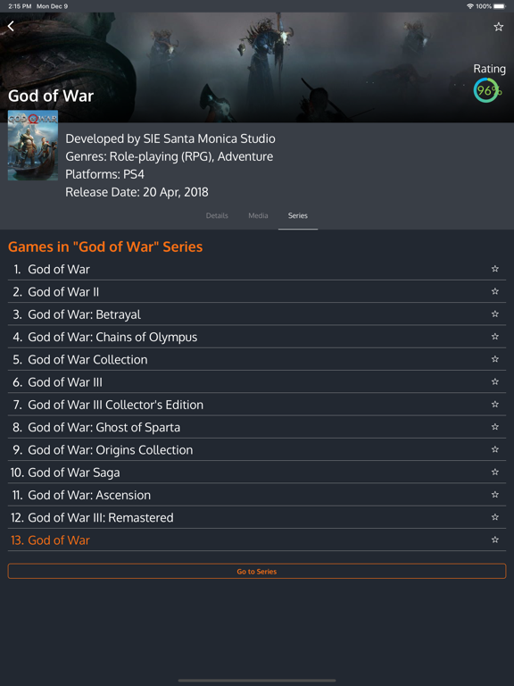 Games Tracker screenshot 2