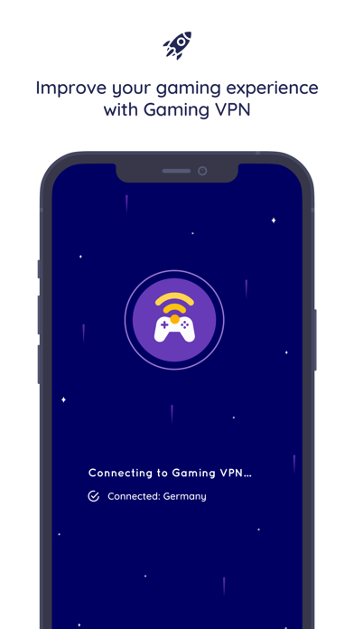 Gaming VPN : Ping & Bandwidth screenshot 4