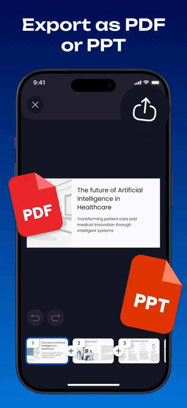 Gamma AI Slide Maker screenshot 1