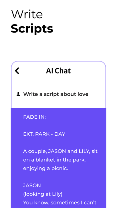 Gamma AI - Writing Prompts screenshot 1