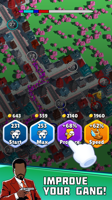 Gang.io - tower defense war screenshot 2