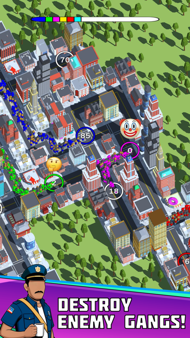Gang.io - tower defense war screenshot 1