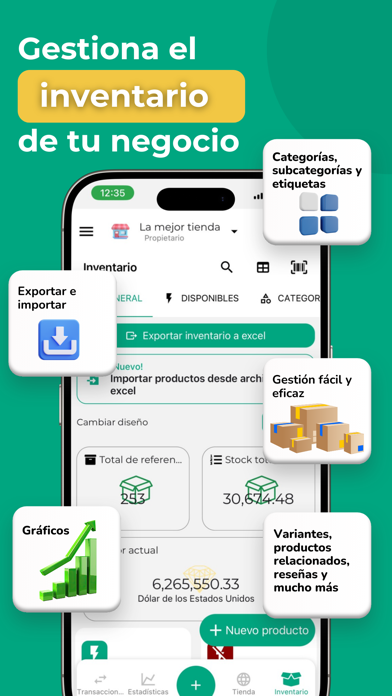 Ganvent Create an online store screenshot 5