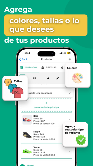 Ganvent Create an online store screenshot 4