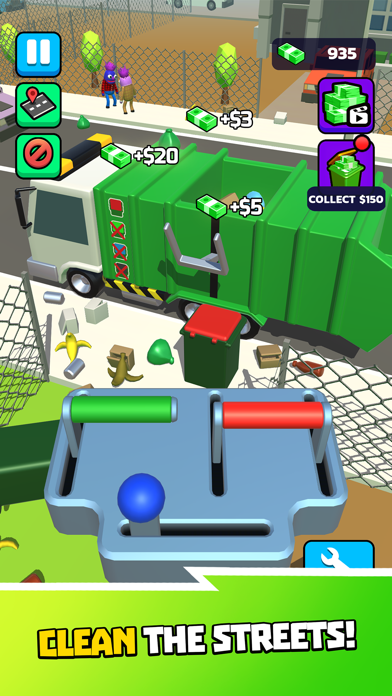 Garbage Truck 3D!!! screenshot 5