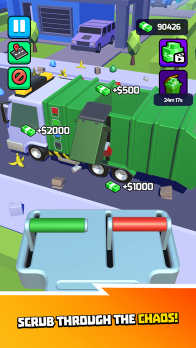 Garbage Truck 3D!!! screenshot 2