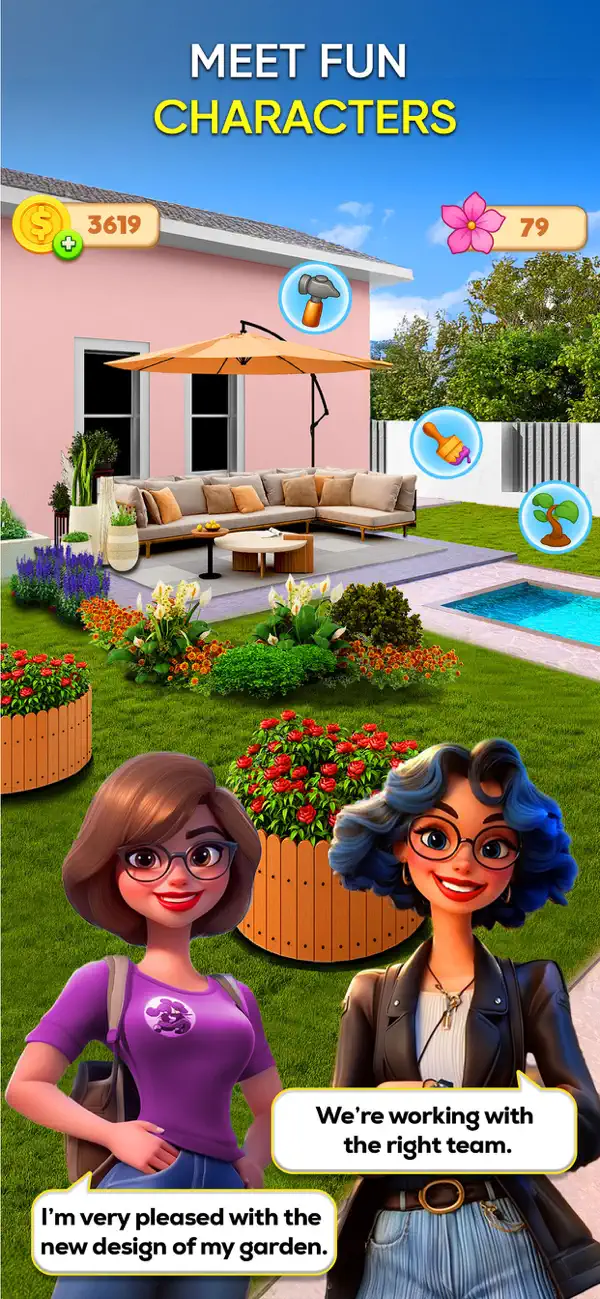 Garden & Home: Design Game screenshot 3