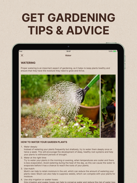 GARDENIZE Plant Care Gardening screenshot 5