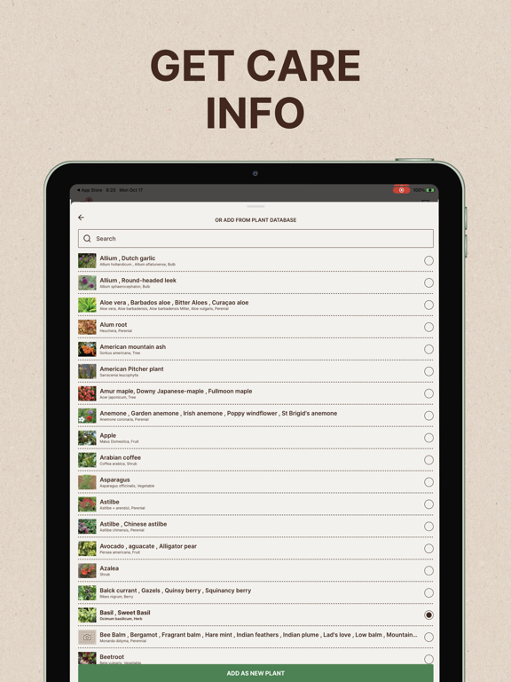 GARDENIZE Plant Care Gardening screenshot 3