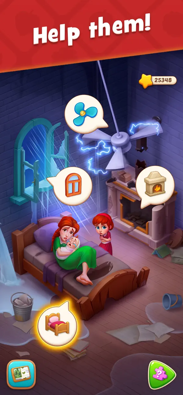 Gardenscapes screenshot 5