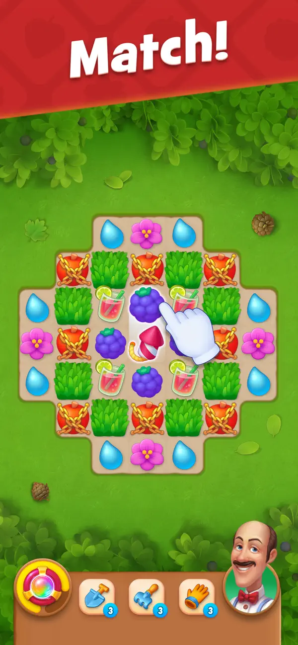 Gardenscapes screenshot 2