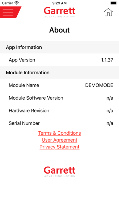 Garrett Motion G-Smart Module screenshot 2