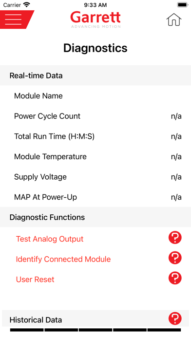 Garrett Motion G-Smart Module screenshot 3