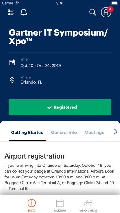Gartner Conference Navigator screenshot 4