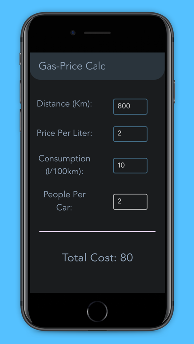 Gas Cost Calculator screenshot 3